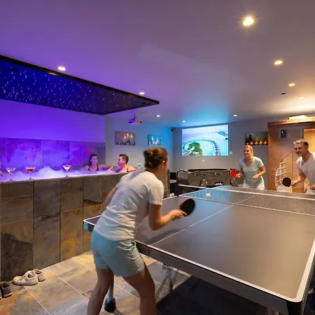 Villa Lion - Spa Prive, Climatisation, Sauna, Borne D'Arcade, Babyfoot Villa
